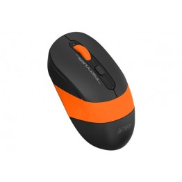 Mouse wireless A4Tech FG10, 2000 DPI, USB Nano Receiver, Negru/Portocaliu